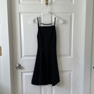 Backless Skater Dress